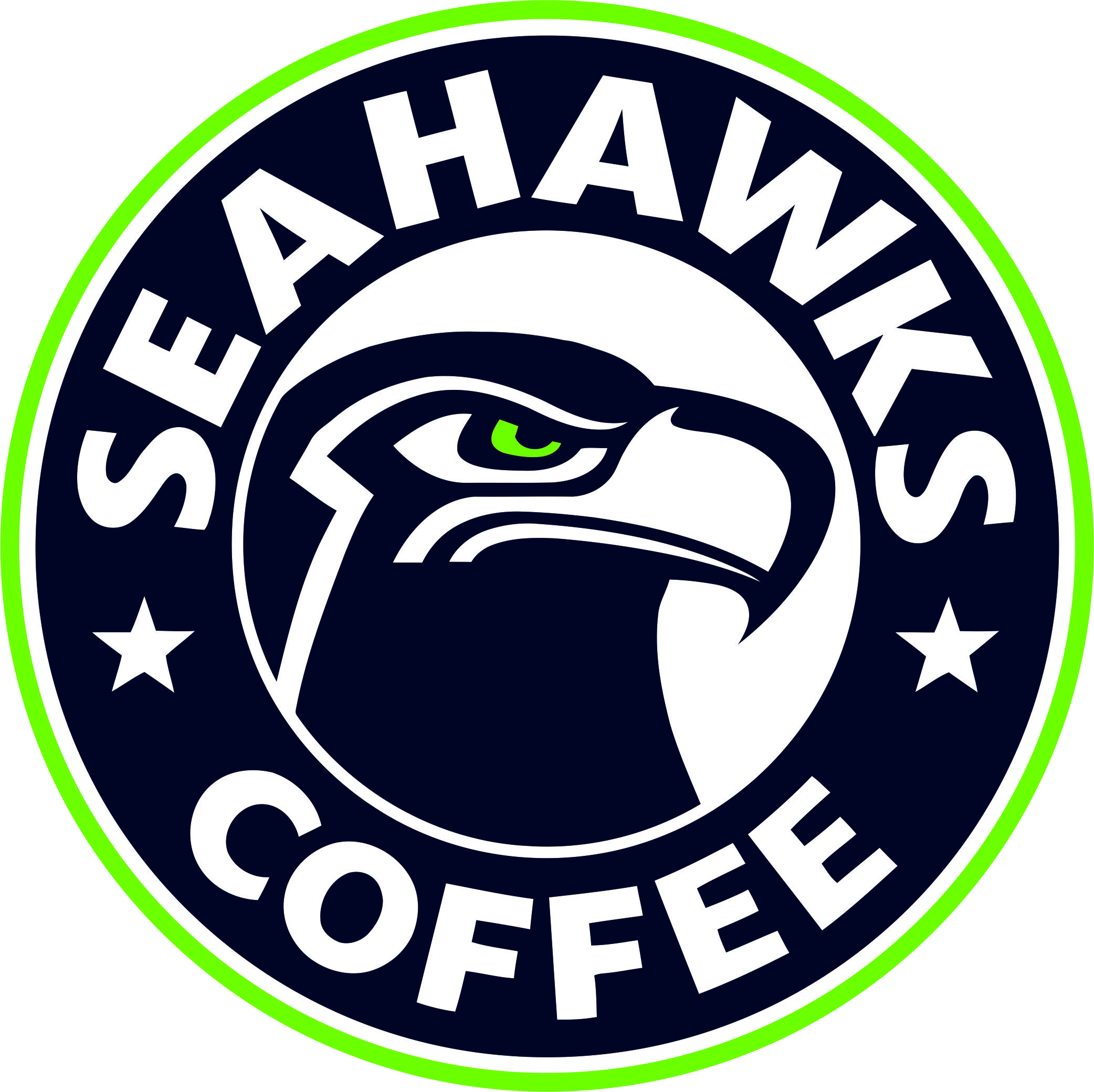 Seattle Seahawks Hipsters Logo iron on transfers